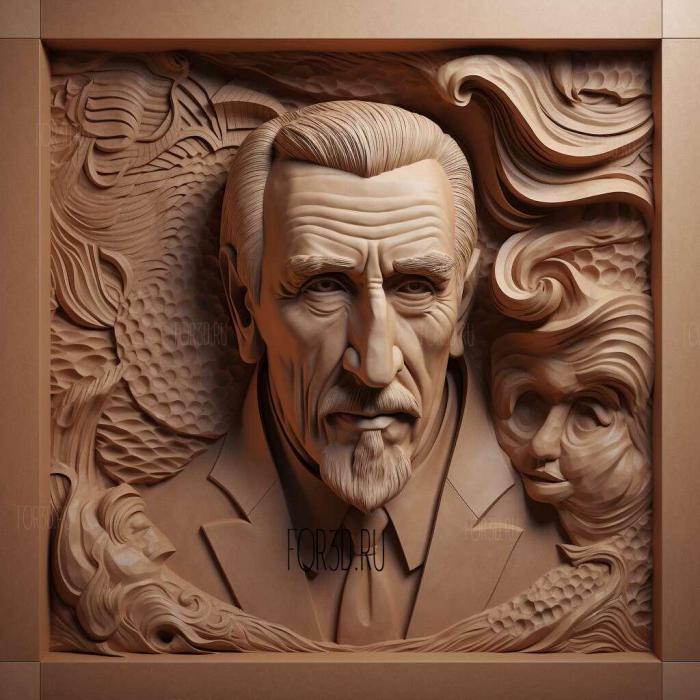 Vincent Price 1 stl model for CNC